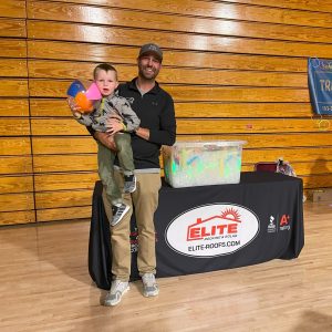 Photo of Elite Roofing and Ute Meadows PTA community involvement 