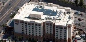 EPDM roof by Elite Roofing.