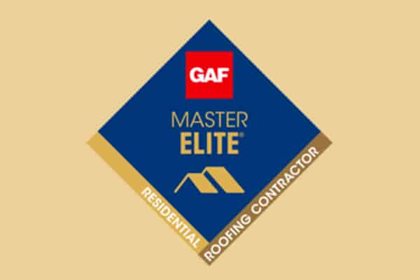 GAF Master Elite logo